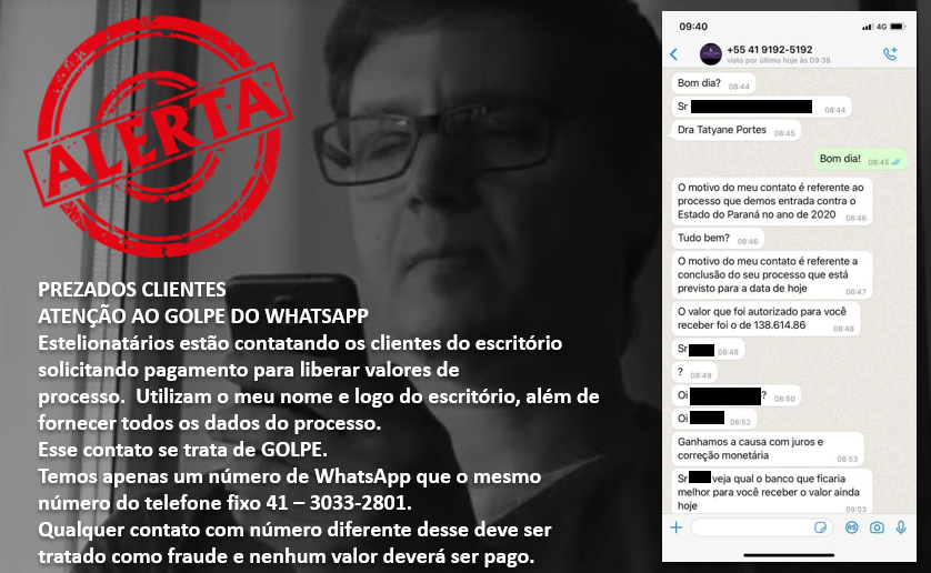 ATENÇÃO GOLPE WHATSAPP